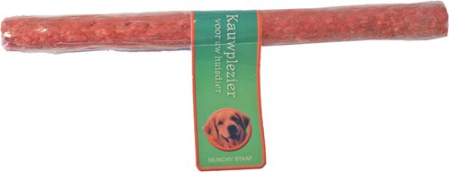 Boon Munchystaaf+banderol 20mm 25cm rood