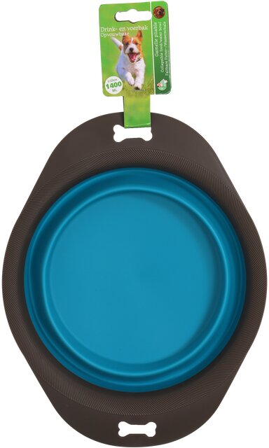 BOON VOER/DRINKB. OPVOUWB. GRS/BL 23CM-1400ML