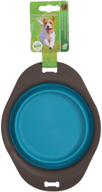 BOON VOER/DRINKBAK OPVOUWB. GRS/BL.15CM-500ML