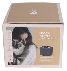 BOONY DRINKFONTEIN AQUABELLA ANTHRACITE 2,5LTR - afbeelding 3