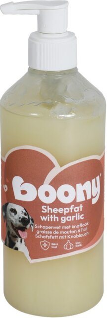 Boony H.snack schapenvet+knoflook 500ml