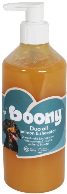 Boony H.snack zalmolie+schapenvet 500ml