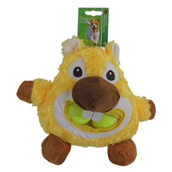 Boony H.splg buidelbek bever 23cm geel