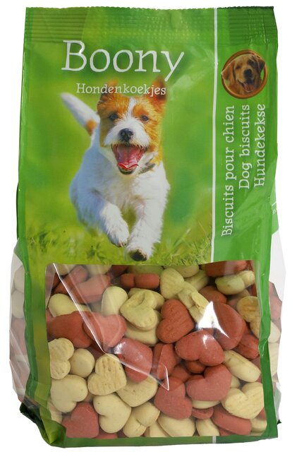 BOONY HONDENKOEK MINI HARTJES 350 GRAM