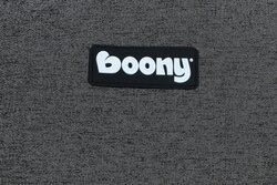 BOONY LIGKUSSEN SLEEPWELL ANTRACIET 100X70CM - afbeelding 1