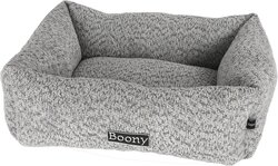 BOONY LOUNGER CHENILLE GRIJS/BLAUW 50CM