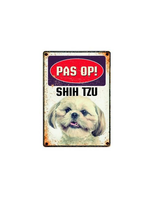 Bord Blik Shih Tzu