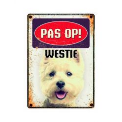 Bord Blik Westie