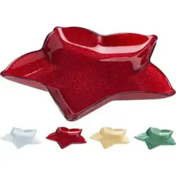 Bord Glas 30Cm Ster 4Ass Kl