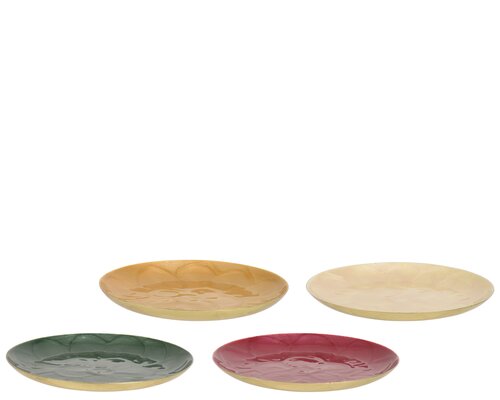 Decoris Bord ijzer enamel yes 5col ass