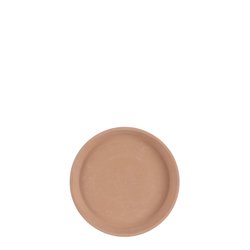 Mica Stan bord rond terra antiek D16cm