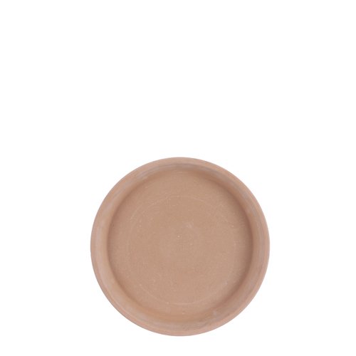 Mica Stan bord rond terra antiek D18cm