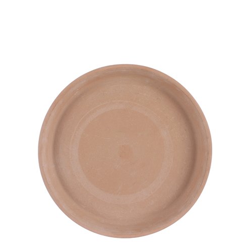 Mica Stan bord rond terra antiek D26,5cm