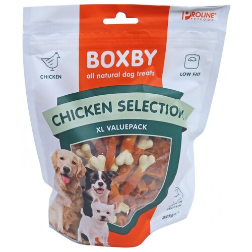 Boxby chicken sel. valuebag 325g