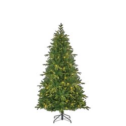 Black Box Trees Brampton kerstboom led slim groen 180L TIPS 1295 - h185xd114cm - afbeelding 1
