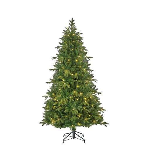 Black Box Trees Brampton kerstboom led slim groen 240L TIPS 1675 - h215xd125cm - afbeelding 1