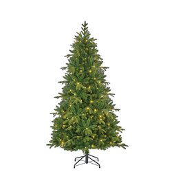 Black Box Trees Brampton kerstboom led slim groen 240L TIPS 1675 - h215xd125cm - afbeelding 1