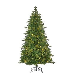Black Box Trees Brampton kerstboom led slim groen 300L TIPS 1891 - h230xd132cm - afbeelding 1