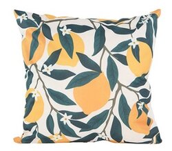 Buitenkussen 60x60cm citroen