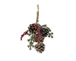 Bundel dennenappel l10b15h18cm ntrl