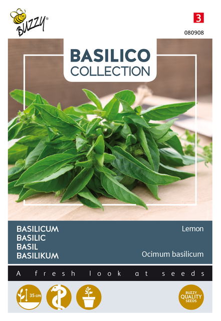 Buzzy® Basilicum Lemon - afbeelding 1