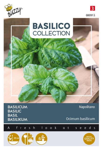 Buzzy® Basilicum Napolitano - afbeelding 1