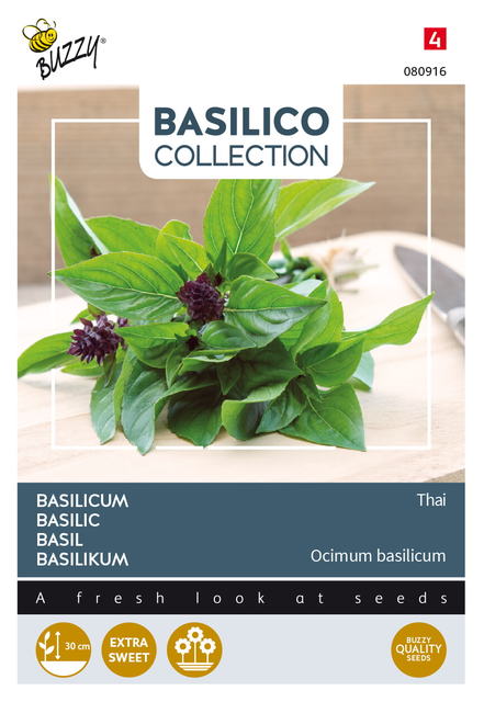 Buzzy® Basilicum Thai - afbeelding 1