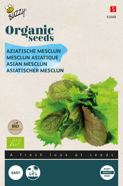 Buzzy® Organic Aziatische Mesclun (BIO) - afbeelding 1