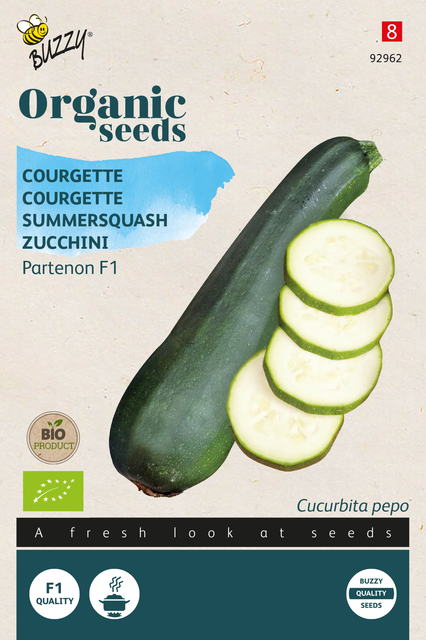 Buzzy® Organic Courgette Partenon F1 (BIO) - afbeelding 1