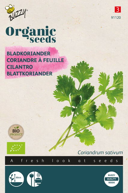 Buzzy® Organic Koriander (bladkoriander) (BIO) - afbeelding 1