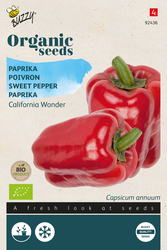 Buzzy® Organic Paprika California Wonder  (BIO) - afbeelding 1