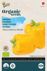 Buzzy® Organic Paprika Yellow California Wonder (BIO) - afbeelding 1