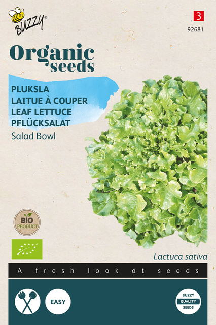 Buzzy® Organic Pluksla Salad Bowl, groen  (BIO) - afbeelding 1