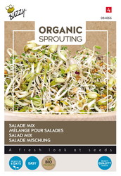 Buzzy® Organic Sprouting Salademengsel  (BIO) - afbeelding 1