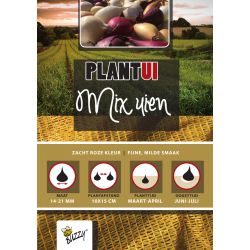 Buzzy  Plantui gemengd, rode, gele en witte uien, 250g