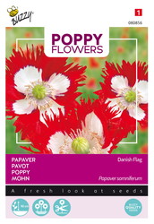 Buzzy® Poppy Flowers, Papaver Deense Vlag - afbeelding 1