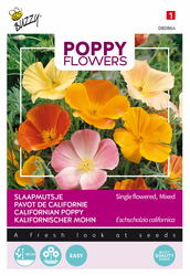 Buzzy® Poppy Flowers, Slaapmutsje - afbeelding 1