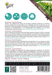 Buzzy® Xotica Komatsuna, Mustard Spinach - afbeelding 2