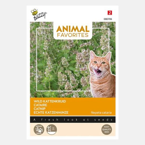 Buzzy Zaden kattenkruid voor katten 0.5g - afbeelding 1