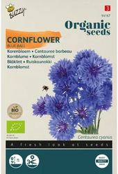 Buzzy Zaden korenbloem dubbel blue 1g
