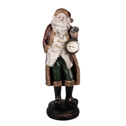 C&E Decoratie kerstman 15x13x40 cm