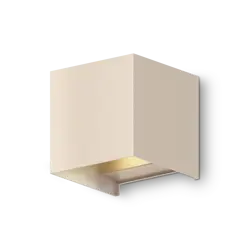 CALEX Bari Outdoor Up and Downlight Vierkant 7W 400LM 3000K 220-240V Zand