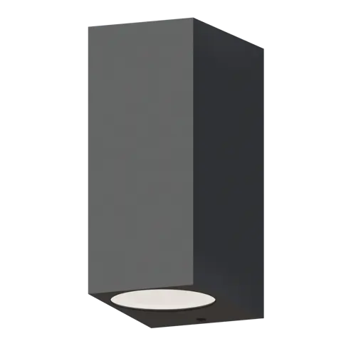 CALEX Bergamo Outdoor Up and Downlight 2xGU10 220-240V Grijs