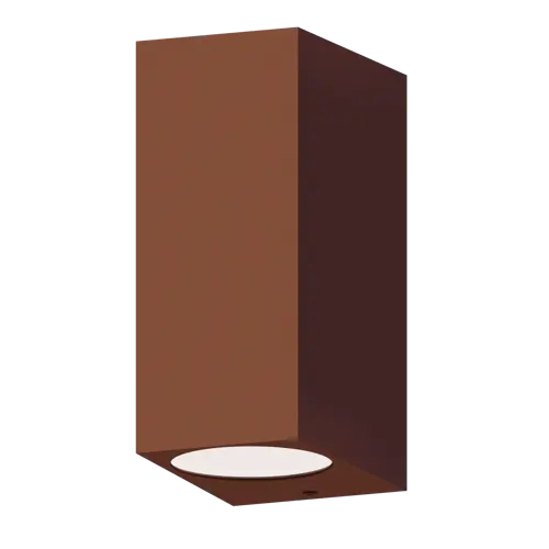 CALEX Bergamo Outdoor Up and Downlight 2xGU10 220-240V Roest