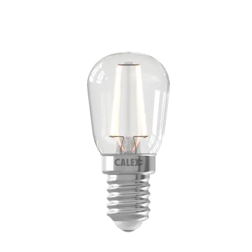 Calex Buis T26x58 Helder Straight filament 220-240V 1.5W 136lm 2700K E14 Dimbaar met LED dimmer