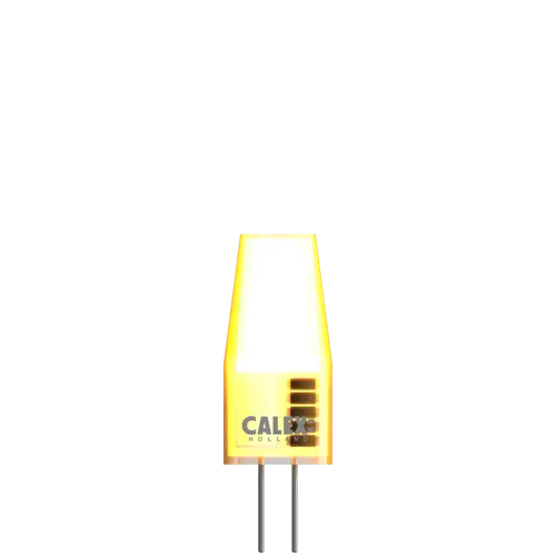 Calex G4 Silicon Helder COB 12V 2W 230lm 3000K Dimbaar met LED dimmer