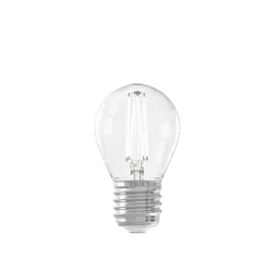 Calex Kogel P45 Helder Straight filament 220-240V 4.5W 470lm 2700K E27 Dimbaar met LED dimmer