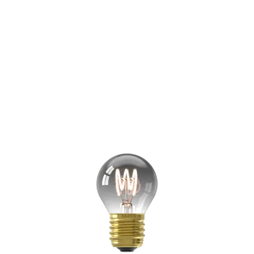 Calex Kogel P45 Titanium Flex Filament 220-240V 4W 136lm 1800K E27 Dimbaar met LED dimmer