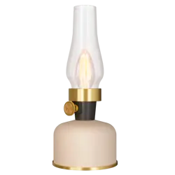 CALEX Lavinio Battery Rechargeable Tafellamp SMD 2.5W 200LM 1800K Dimbaar Zand