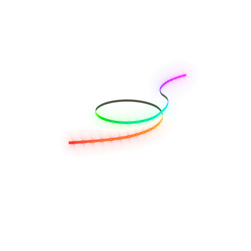 Calex LED strip RGBIC 2mtr, inclusief afstandsbediening, USB